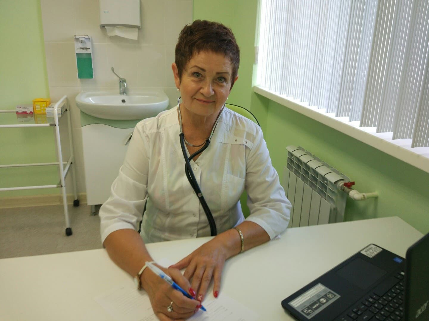 Доктор Светлана Ищенко за работой